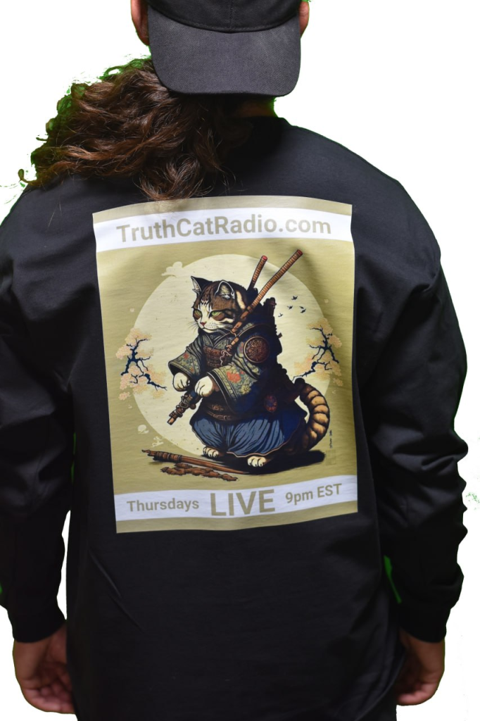 Gold Samurai Cat